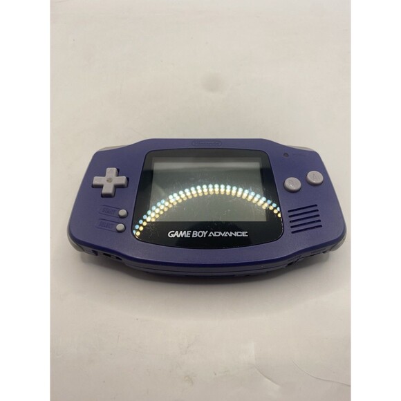 Nintendo Game Boy Advance Indigo Purple Handheld Console System GBA Tested - Picture 1 of 5